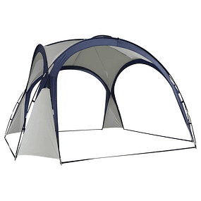 Carpa camping 3,5x3,5m Toldo abierto para eventos Camping impermeable protección UV