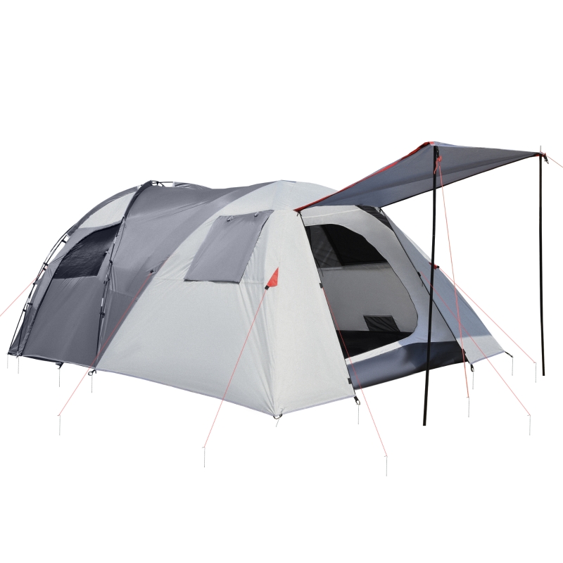 Family Camping Tent for 4-5 People Waterproof 2000
