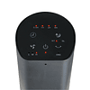 Column Fan with Remote Control 75° Oscillation Timer 3 Speeds 3 Modes Quiet Ø18x78.5 cm Black