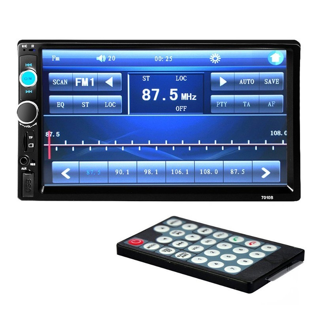 Autoradio 2 DIN S-9089 1GB/16GB GPS Android 10.1 9 pulgadas
