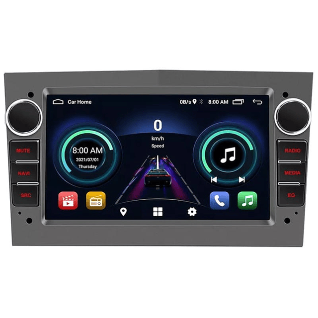 Car radio 2 DIN S-OB7A 1GB/16GB Opel Carplay Android Auto P