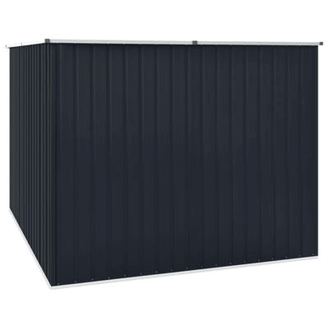 Garden shed 195x198x159 cm anthracite galvanized steel