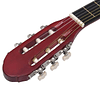 Guitarra clásica cutaway con ecualizador y 6 cuerdas
