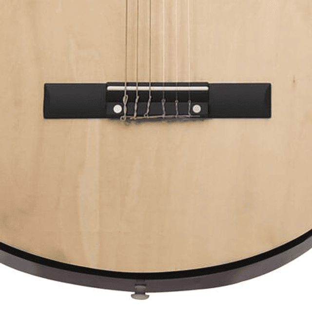 Guitarra clásica cutaway con ecualizador y 6 cuerdas
