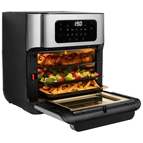 Forno Fritadeira de Ar Princess 183314 10L 1500W Prata