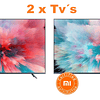 2x Xiaomi Mi LED TV 4S V53R 55" 4K UltraHD Smart TV Sistema operativo Android