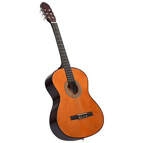 Guitarra clásica para principiantes 4/4 39" tilo