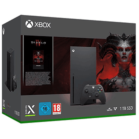 Xbox Series X Console 1TB Black + Diablo IV Game