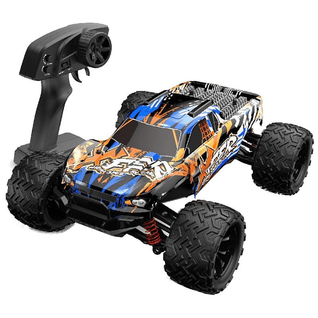 Xfer 9501E 1/16 4WD Truck Laranja - Carro RC Elétrico