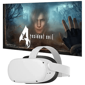 Oculus Quest 2 Pack Edición Limitada Resident Evil 4 128GB - Gafas de Realidad Virtual