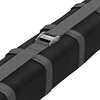 Barras de Techo Universales para Vehículos con Función Inflable y Correas de Sujeción 2 Piezas 89x12x8 cm Negro