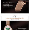 Relojes de cuarzo con incrustaciones de diamantes para mujer Reloj de pulsera