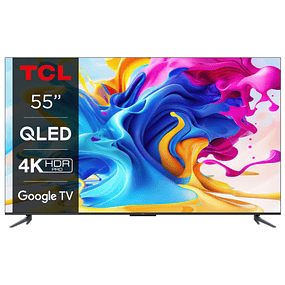 TCL 55C635 55" 4K Ultra HD QLED Google TV Negro