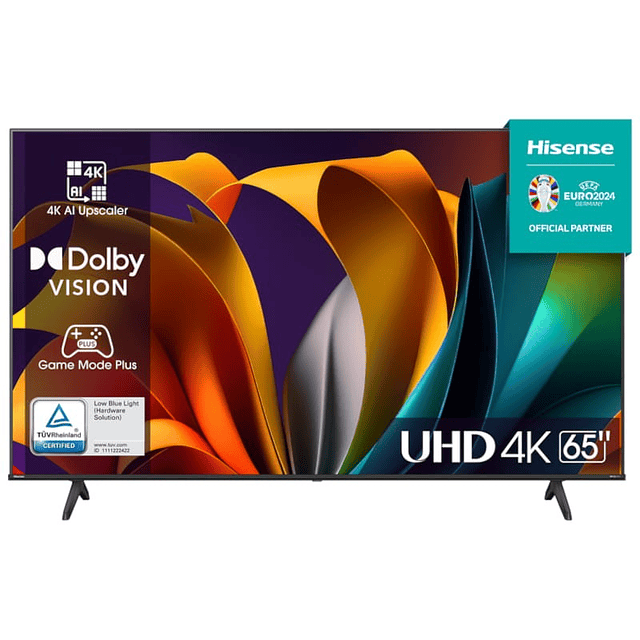 Hisense 65A6N 65" 4K Ultra HD Smart TV Wifi Preto - Televisão