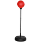 Punching Ball para Crianças Kit de Boxe para Crianças com Luvas de Boxe Altura Ajustável 122,5-147 cm e Base Preenchível Vermelho - Miniatura 2