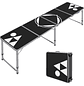 Características: - Desenho dobrável com alças, fácil de guardar e transportar - Estrutura de alumínio: à prova d'água, resistente à ferrugem e fácil de limpar - Três alturas disponíveis: 54 cm, 62 cm  - Miniatura 8