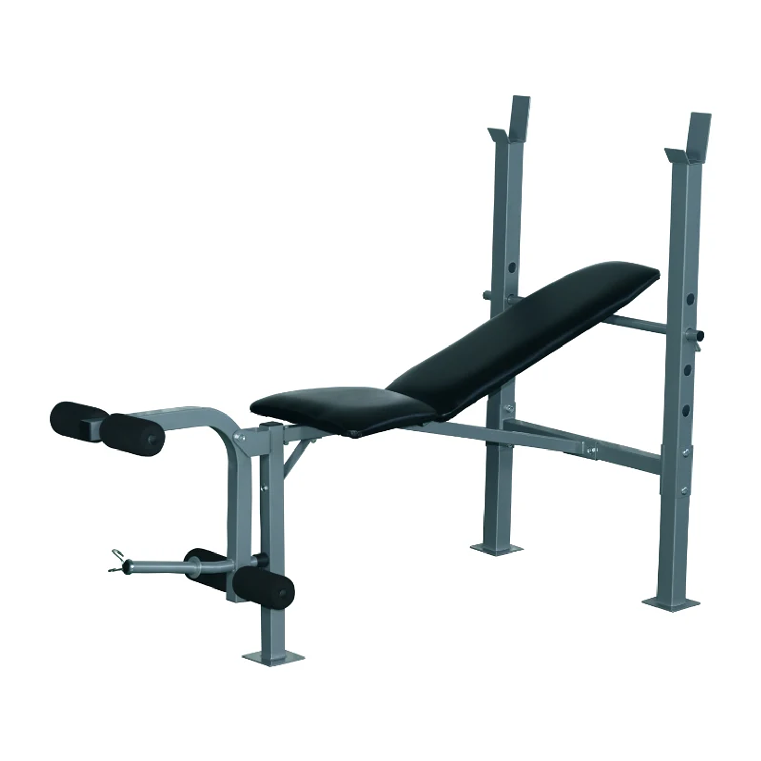 Banco de Musculação máquina de fitness com encosto ajustável 165x68x114cm  1