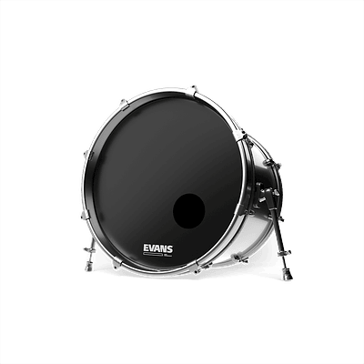 Parche Bombo Evans EQ3 Resonant Black 22”