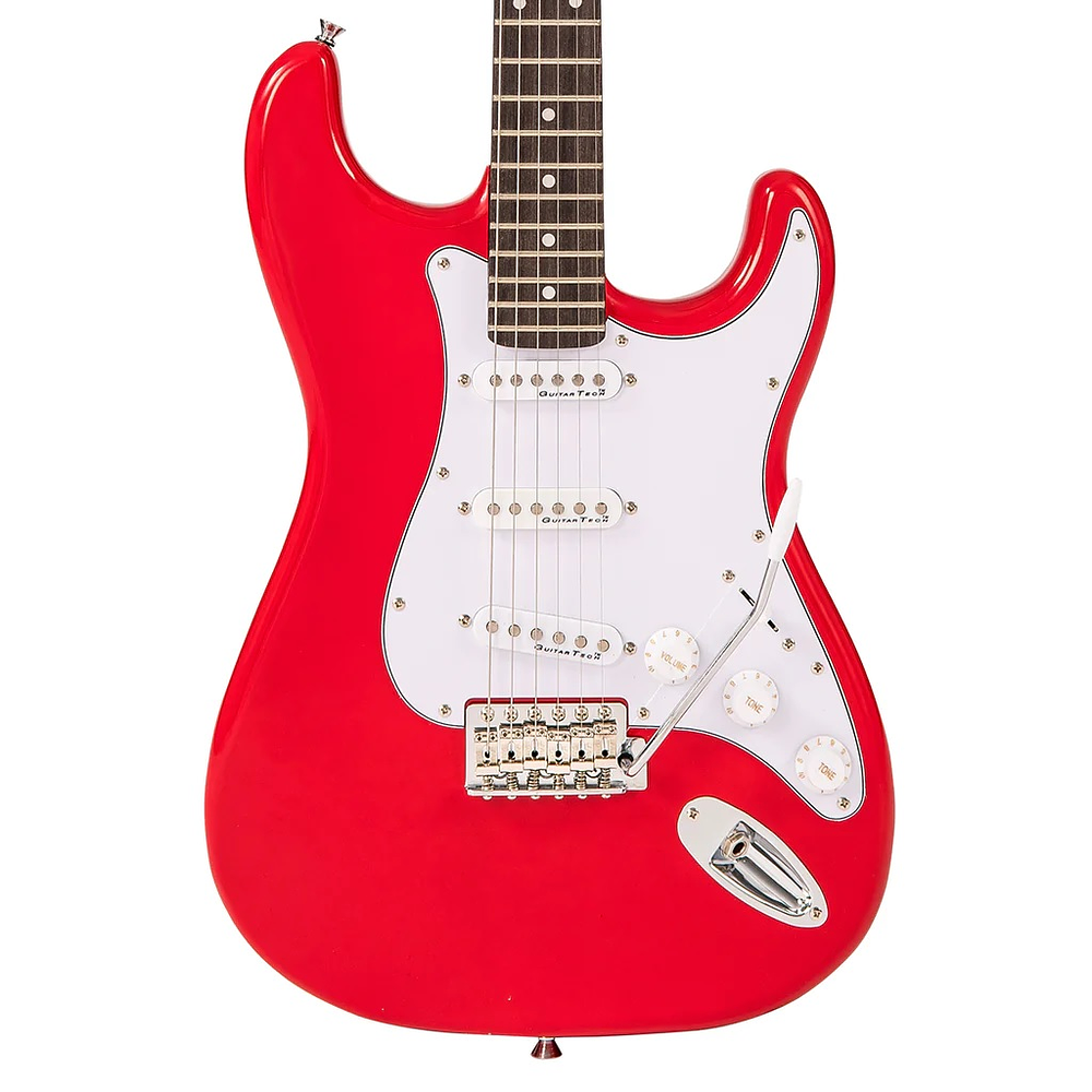 Guitarra Eléctrica Encore Modelo Stratocaster Gloss Red