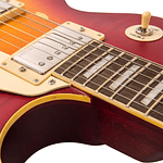 Guitarra Eléctrica Vintage V100 ICON Desgastada Modelo Les Paul - Cherry Sunburst