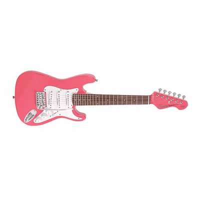 Guitarra Eléctrica Infantil Encore E375 - Gloss Pink