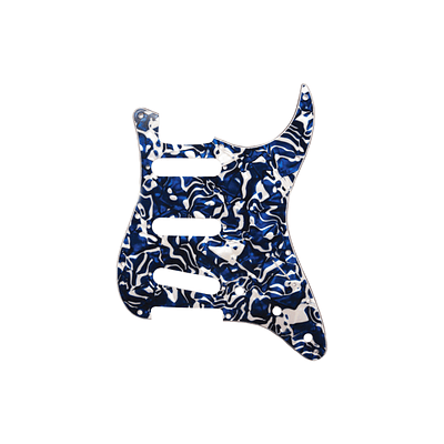 Pick Guard D’Andrea Stratocaster DPP ST BSP - Blue Swirl Pearl