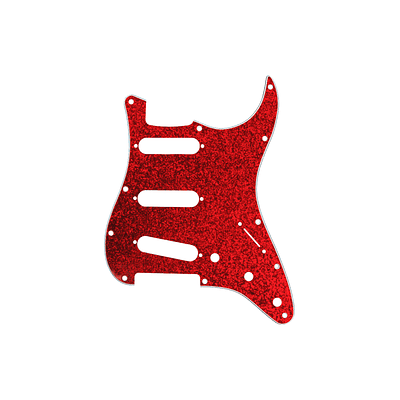Pick Guard D’Andrea Stratocaster DPP ST RDS - Red Sparkle