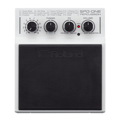 Pad de Percusión Electrónica Roland SPD ONE PERCUSSION