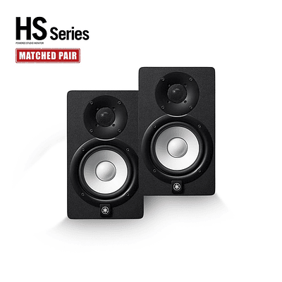 Par de Monitores de Estudio Autoamplificados Yamaha HS7 MP