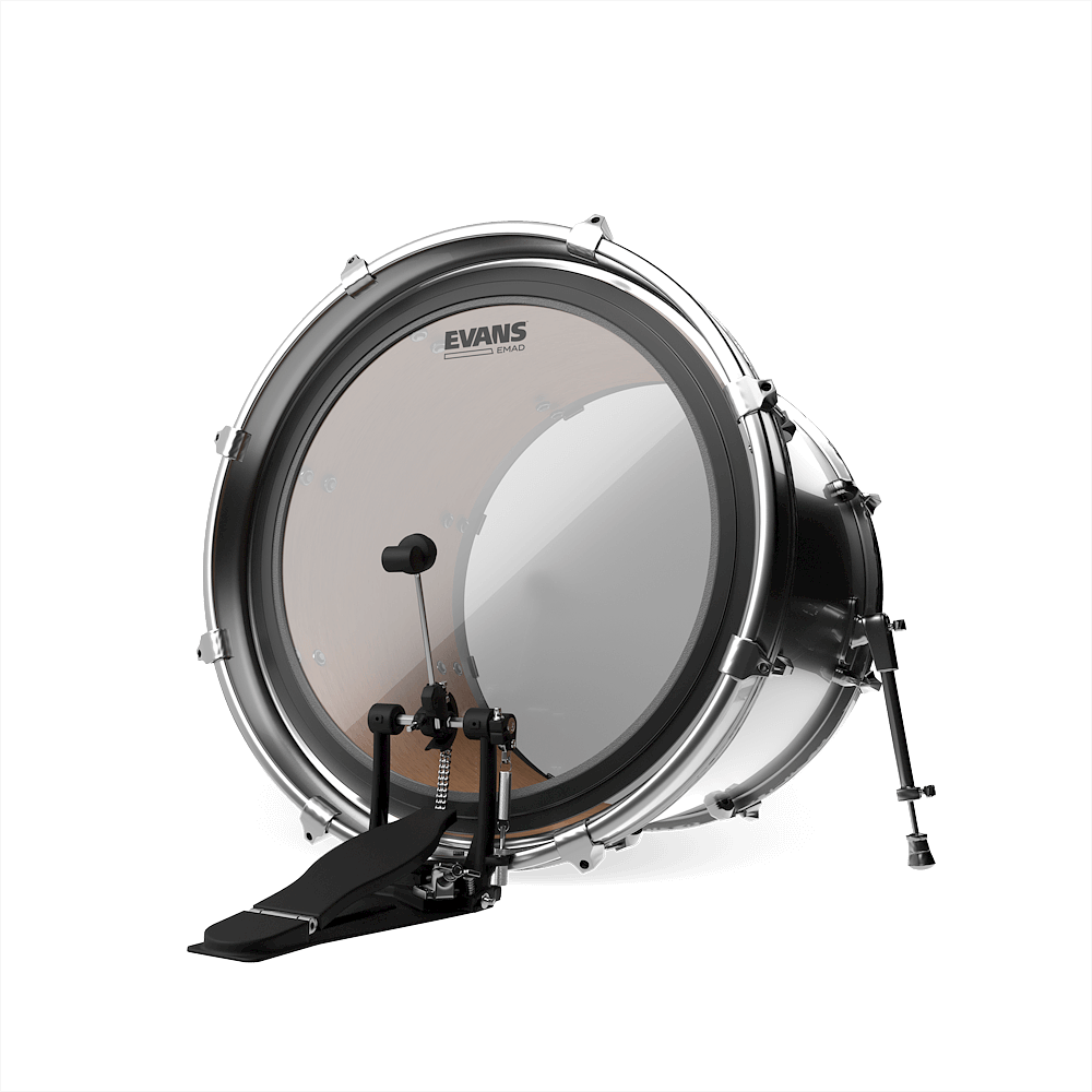 Parche Evans Emad Clear 22”