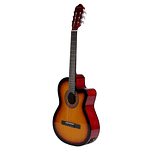 Pack Guitarra Electroacústica Freeman FRCG44CEQ - Sunburst