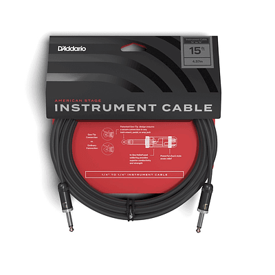 Cable Instrumento D'Addario American Stage 4.5 Metros