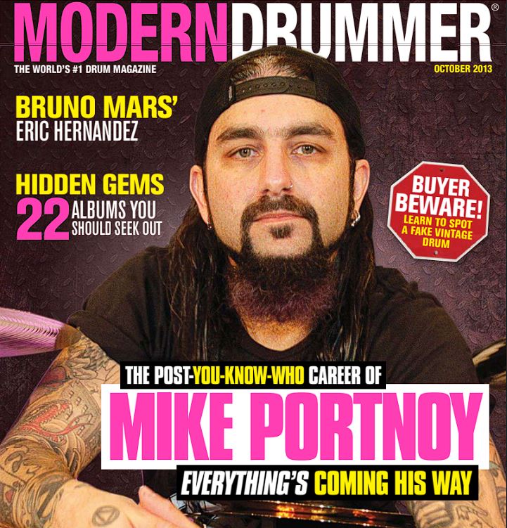 Modern Drummer Edición 407°: Mike Portnoy, una Maestría Percusiva