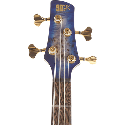 Bajo Eléctrico 4 Cuerdas Ibanez SR2600 Premium - Cerulean Blue Burst