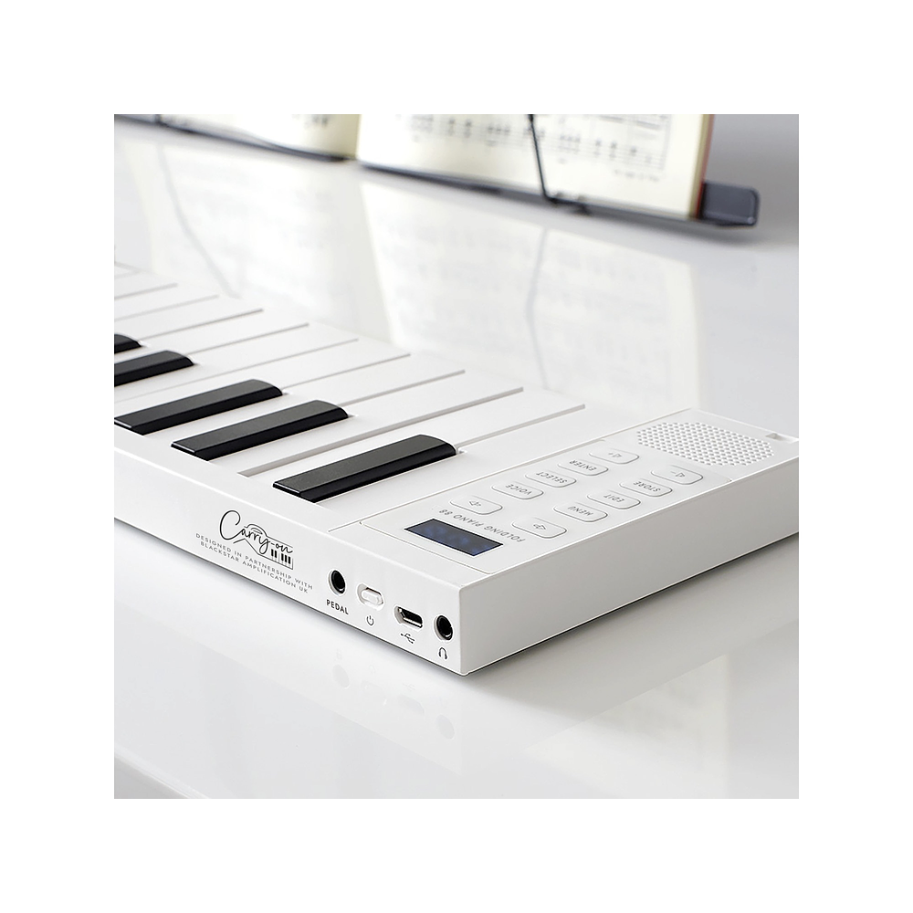 Piano Digital Plegable Blackstar Carry-On FP88 - 88 Teclas White