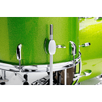Batería Acústica Tama Stagestar 18" - Lime Green Sparkle - Atriles + Sillín