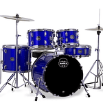 Batería Acústica Mapex Comet 22" - Indigo Blue + Atriles + Sillín