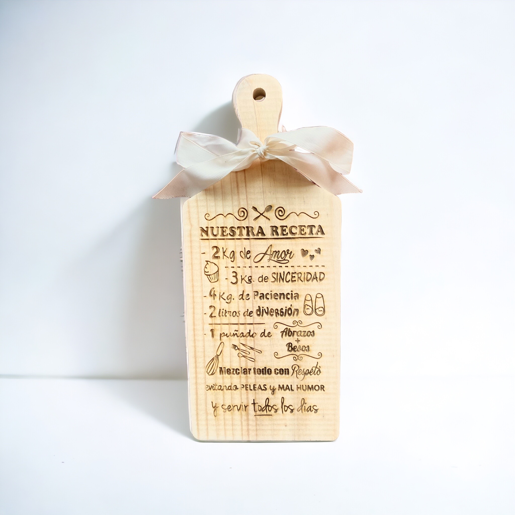 Tabla Receta del Amor