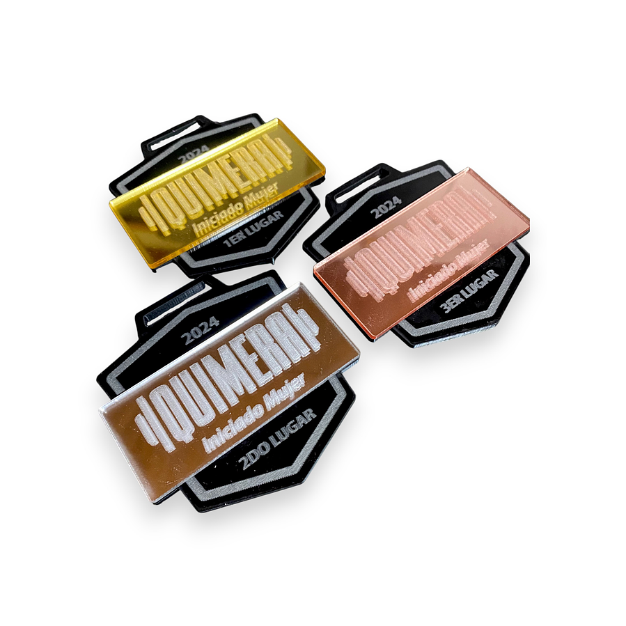 Medalla en acrílico 1