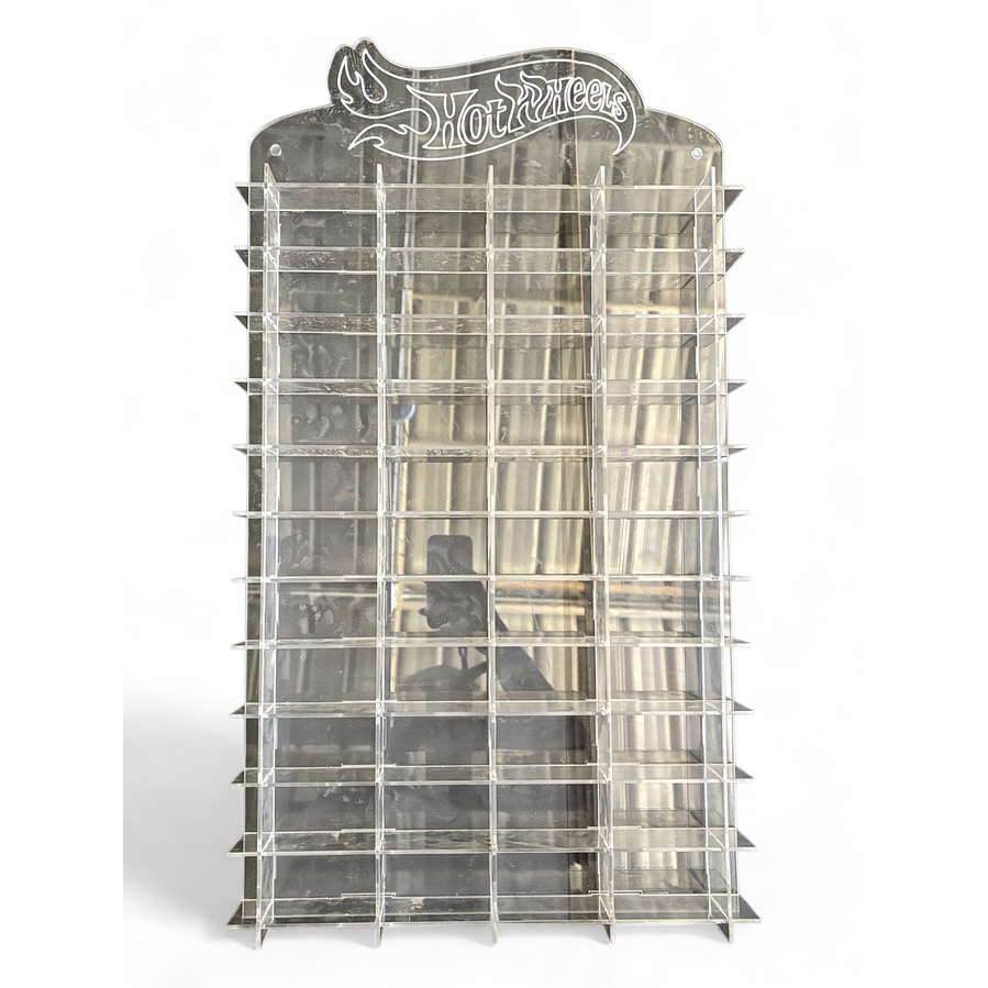 Exhibidor Hot Wheels acrílico 1
