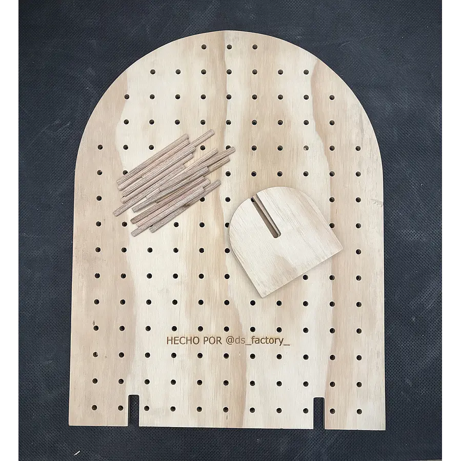 Panel exhibidor perforado 4