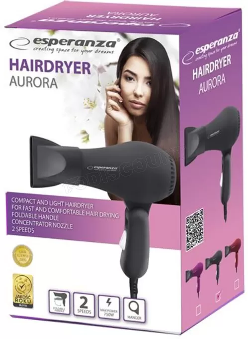 SECADOR DE CABELO ESPERANZA AURORA