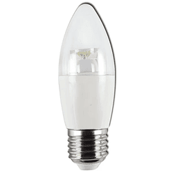 LÂMPADA LED C35 E27 4W 6400K - AIGOSTAR (2)