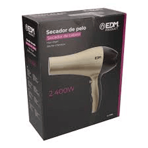 Secador Cabelo Ionico EDM 2400W REF 07632