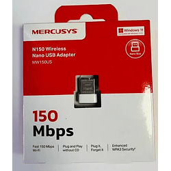 Mercusys 150MBPS N150 Wireless Nano USB Adapter