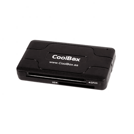 CRE-050 Leitor de Cartões USB 2.0 Preto CoolBox 