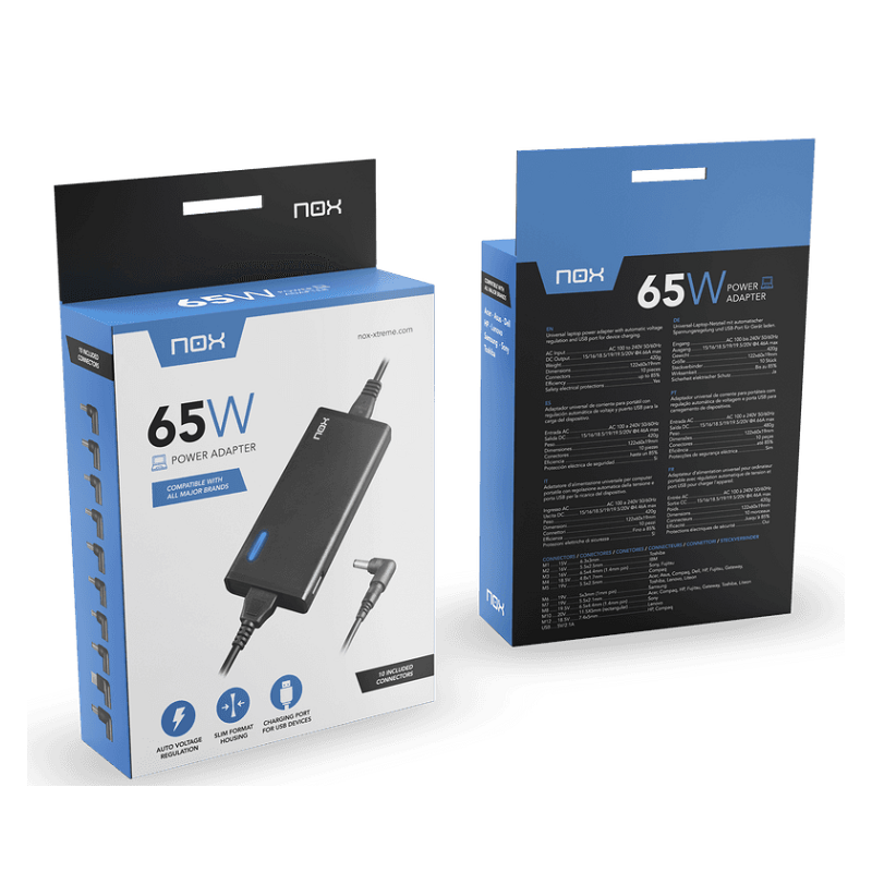 Carregador Universal NOX 65W