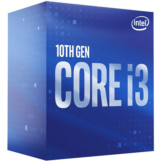 Processador INTEL Core i3 10100F -3.6GHz 6MB LGA1200
