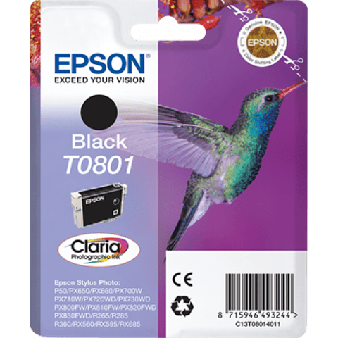 EPSON T0801 / T0802 / T0803 / T0804 / T0805 / T0806 Tinteiro Compatível