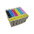 EPSON T0791 / T0792 / T0793 / T0794 / T0795 / T0796 Tinteiro Compatível